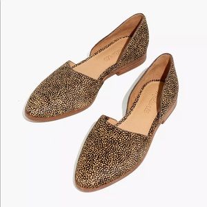 Madewell d’Orsay flat in toffee multi
